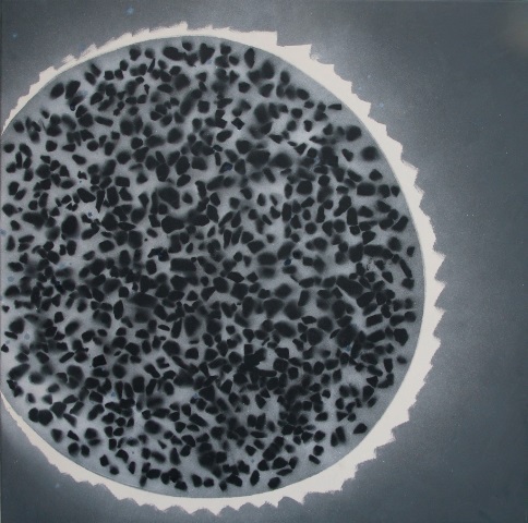 Supernova, Acrylic on canvas,90x90cm,2016.